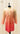 PANNAMA MEN'S MICROFIBRE EMBROIRED KURTA UNSTITCHED FABRIC (ORANGE) WH287
